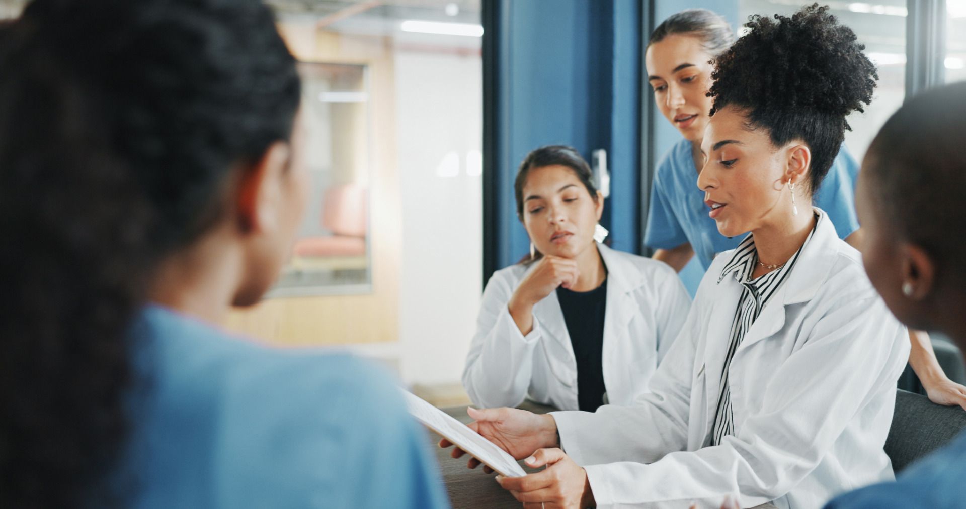 Medical Professional Speaking to a Group